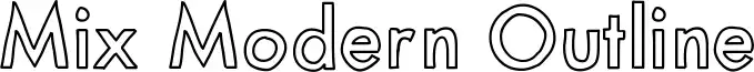 Mix Modern Outline
