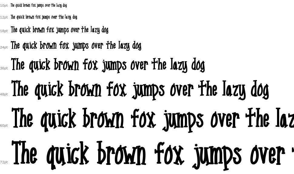 Mix Narrow Serif font Şelale