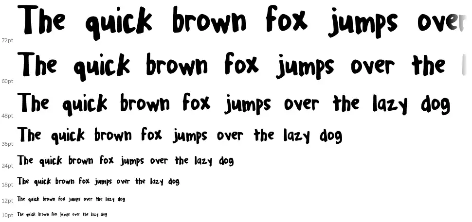 Mix Plumpfont waterfall