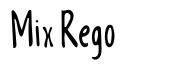 Mix Rego font