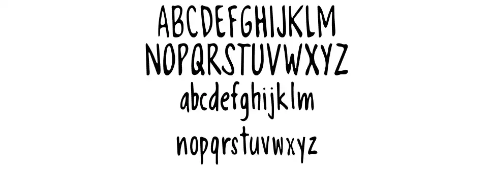 Mix Rego font specimens