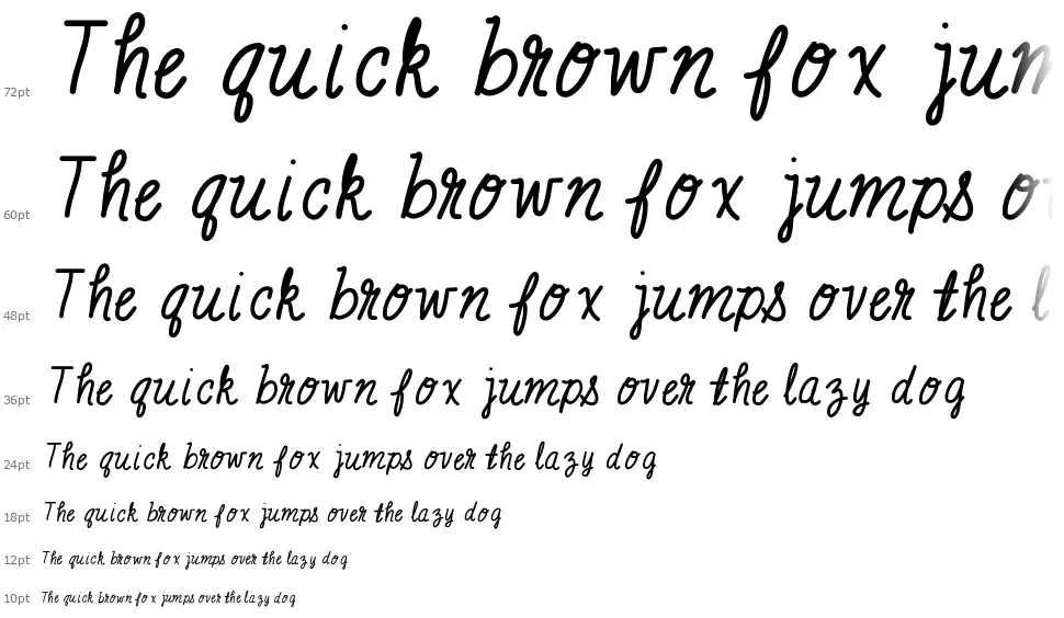 Mix Scribblefont waterfall