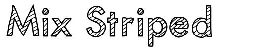 Mix Striped font