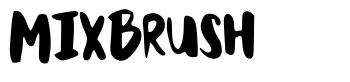 MixBrush font