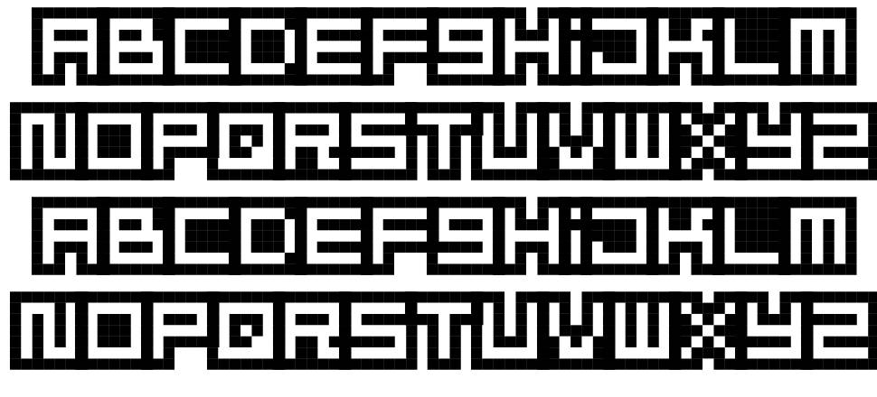 Mizu Font Alphabet font