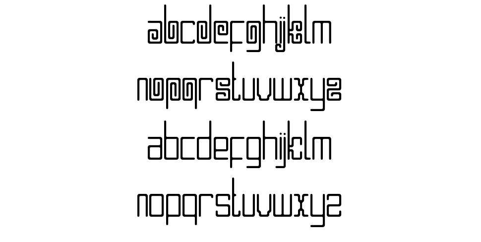 Mlungker шрифт Спецификация