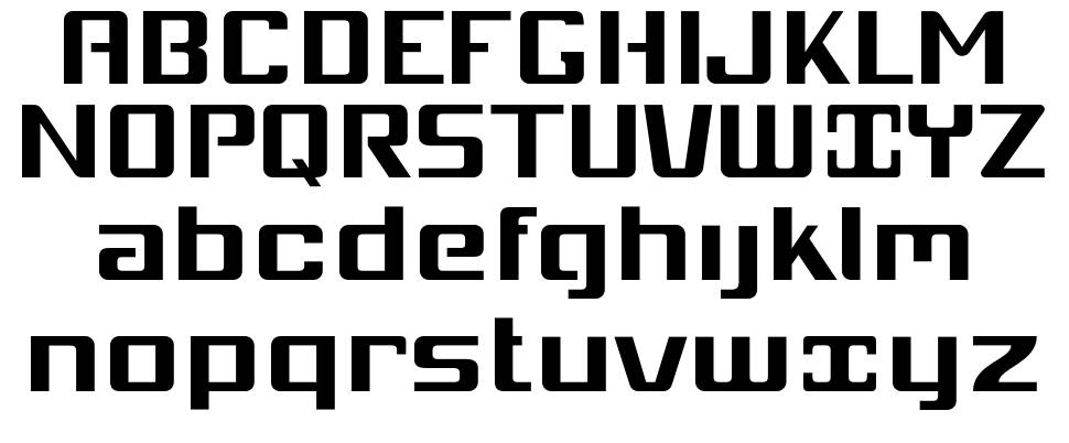 Mobitale Original font specimens