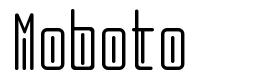 Moboto font