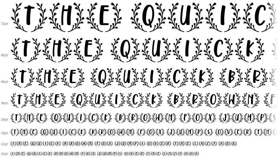 Moca font Şelale