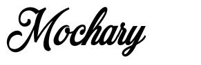 Mochary 字形