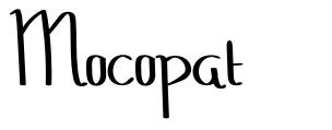 Mocopat font