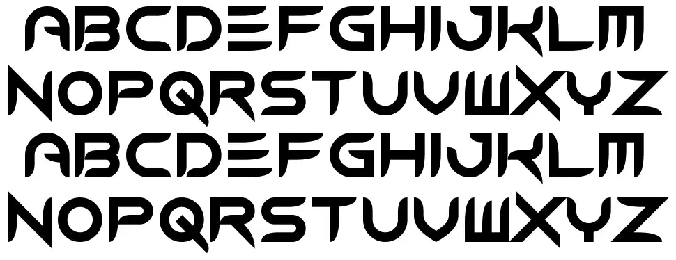 Modern Cavemanfont specimens