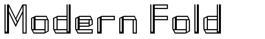 Modern Fold 字形