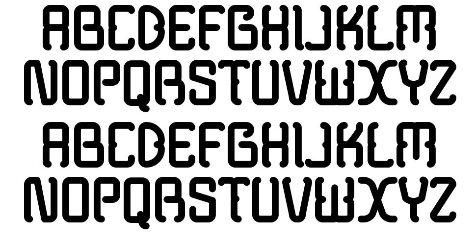 Modern Java font specimens