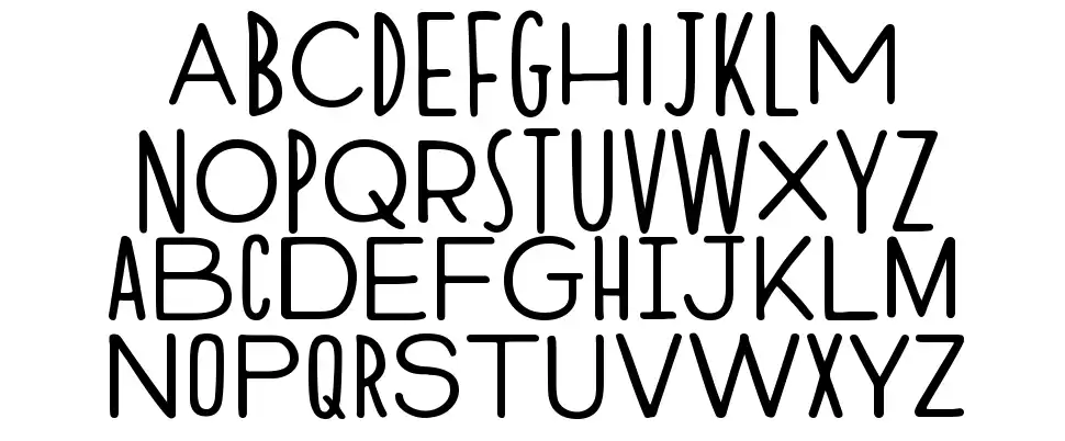 Modern Societyfont specimens