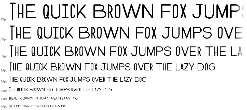 Modern Societyfont waterfall