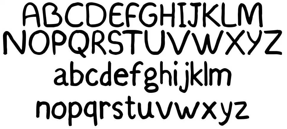 Modest Felt font Örnekler