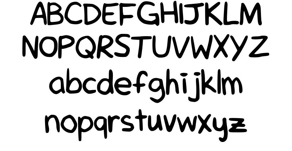 MoguFont font specimens