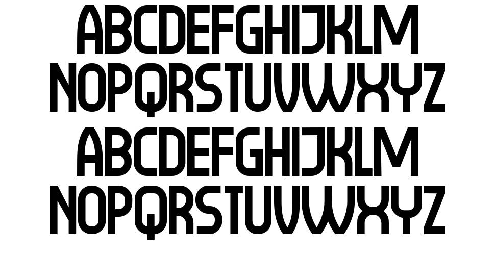 Mohican font specimens