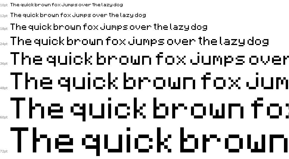 Mojang font Waterfall