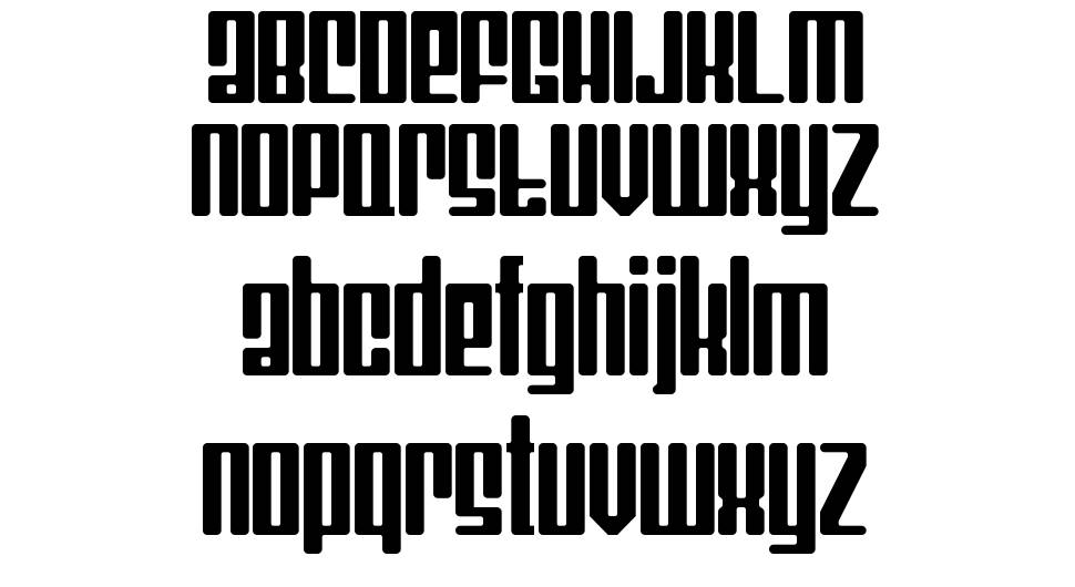 Mojo Regular font specimens