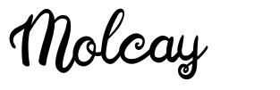 Molcay font