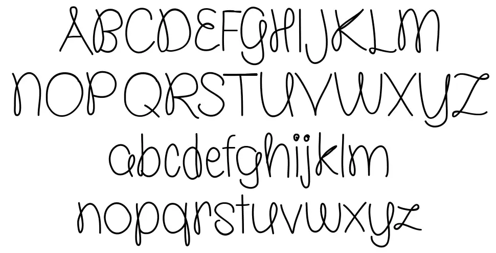 Molly is the Bestfont specimens