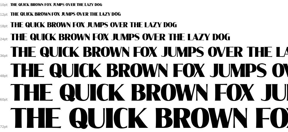 Molly Serif font Şelale