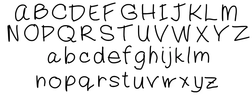 Mommyfont specimens