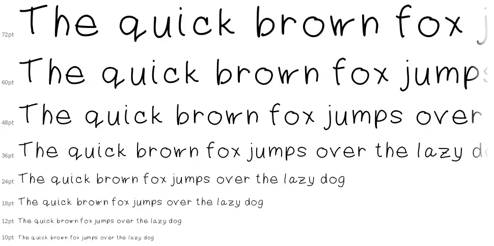 Mommyfont waterfall