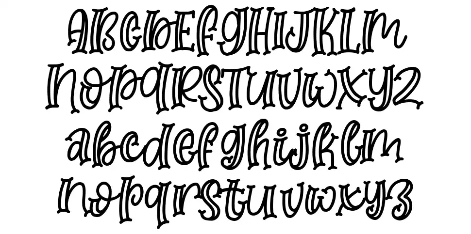 Moms Crafterfont specimens