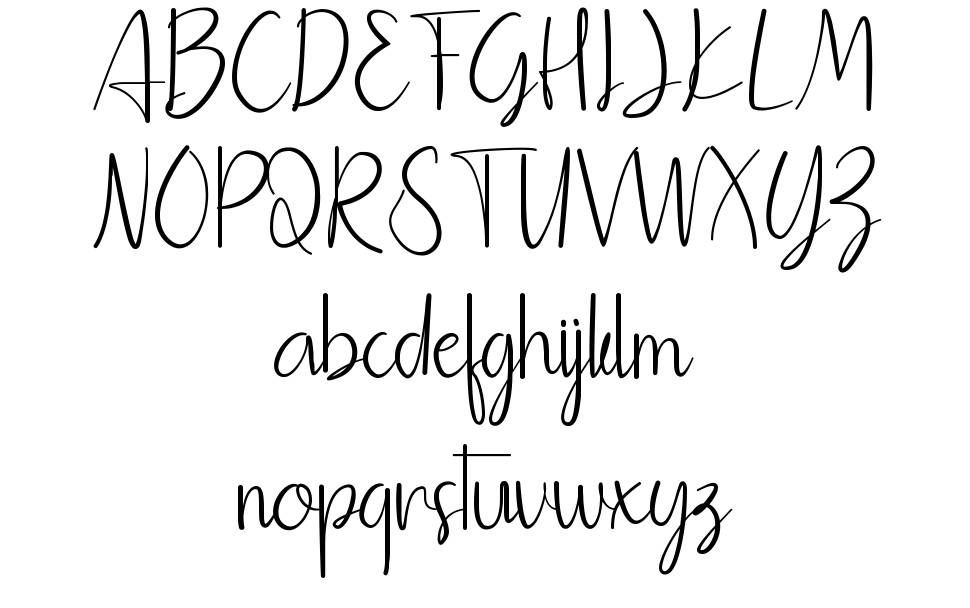 Monaghan 字形 标本