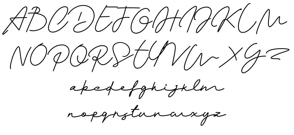 Monalisa шрифт Спецификация