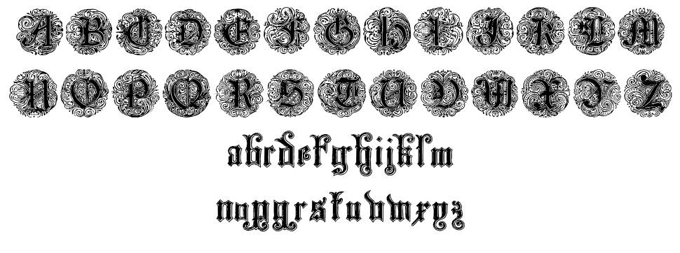 Monarchia písmo Exempláře