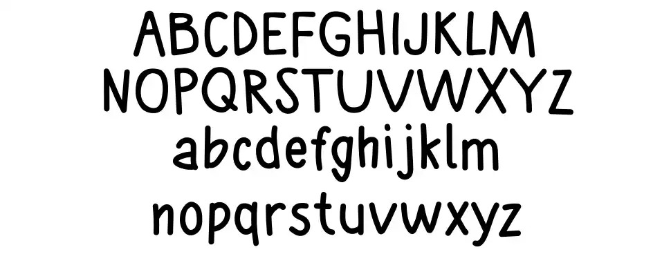 Monday Moodfont specimens