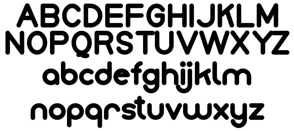 Monice font specimens