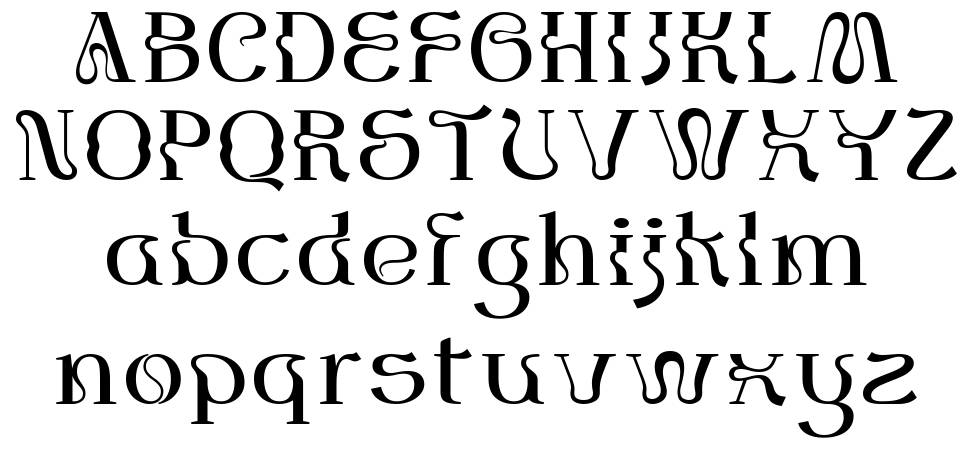 Monkeg font Örnekler