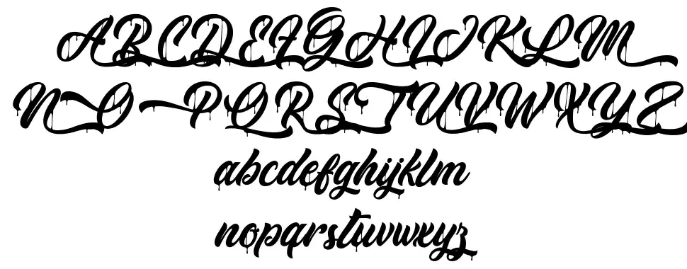 Monkey Actfont specimens