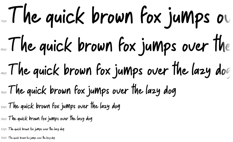 Monkey Geekfont waterfall