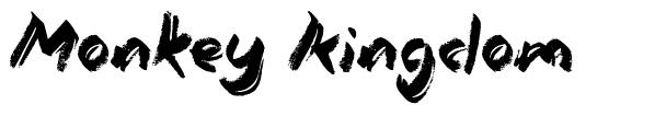 Monkey Kingdom font