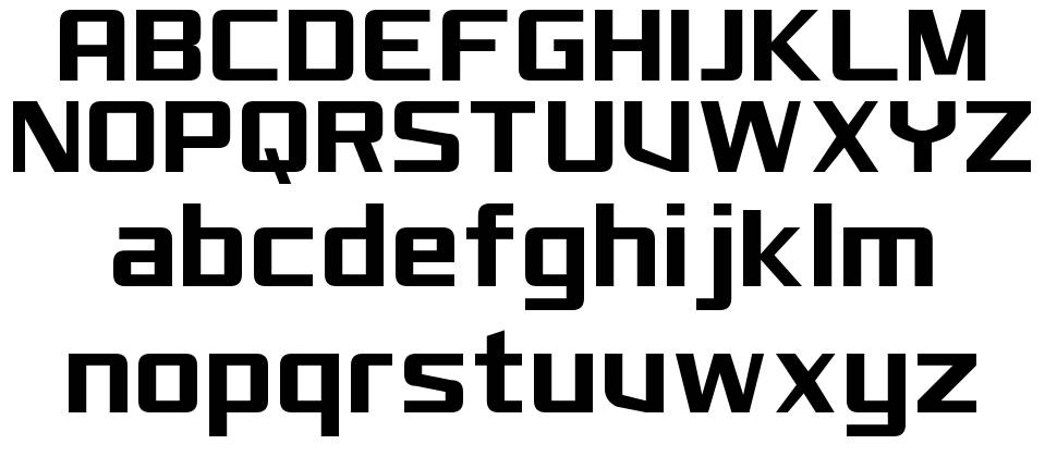 Monkirta Pursuit NC font specimens