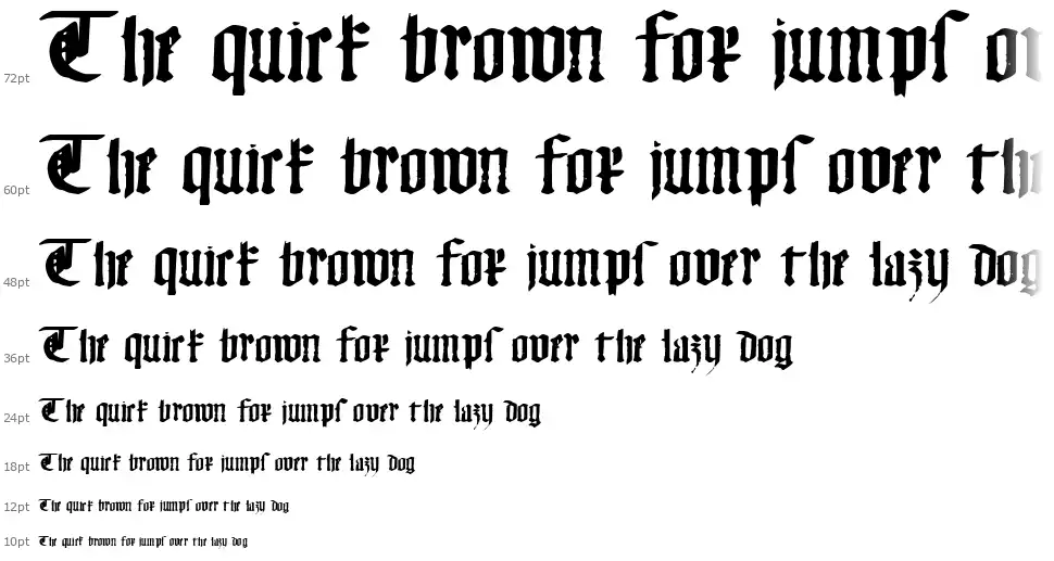 Monky Businessfont waterfall