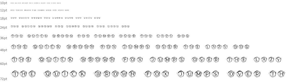 Monogram Dara font Şelale
