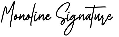 Monoline Signature