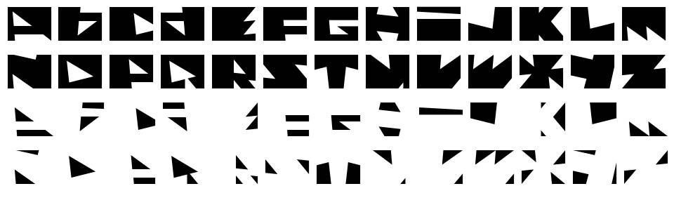 Monolithos 字形 标本