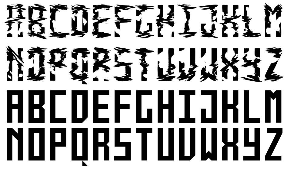 Monolyth Mono font specimens