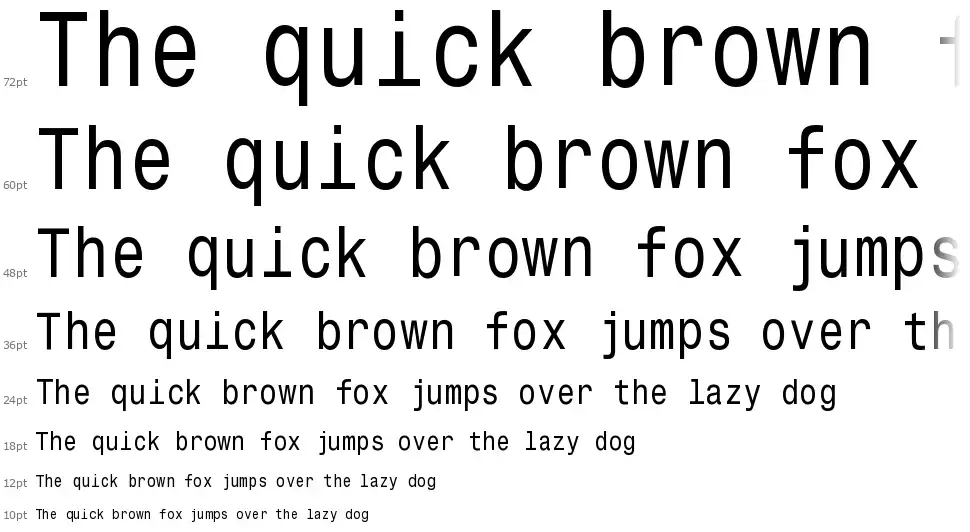 Monospace Typewriter font by Manfred Klein | FontRiver
