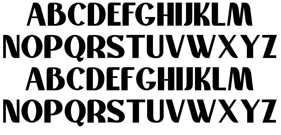 Montaseli Sans font specimens
