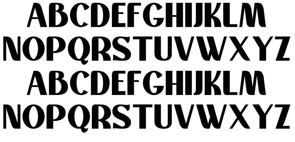 Montaseli Script font specimens