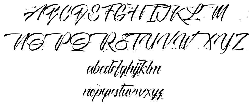 Monte Cristo 字形 标本